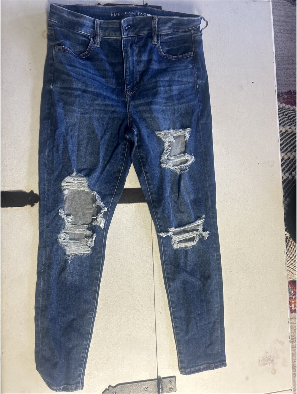 New With Tag American Eagle High Rise Jegging Size 12 Womens Jeans - Picture 1 of 6